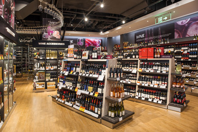 红酒专柜,红酒专卖店
